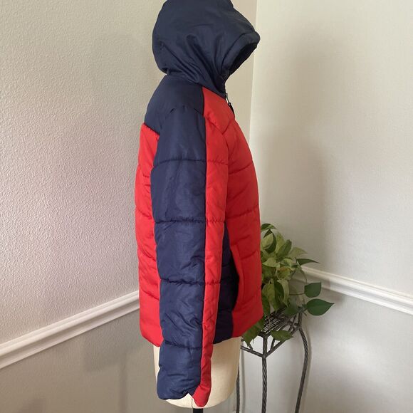 RM, youth red puffer jacket, size 14/16 - Picture 7 of 9